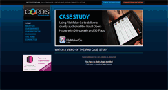 Desktop Screenshot of cordistechnologies.com